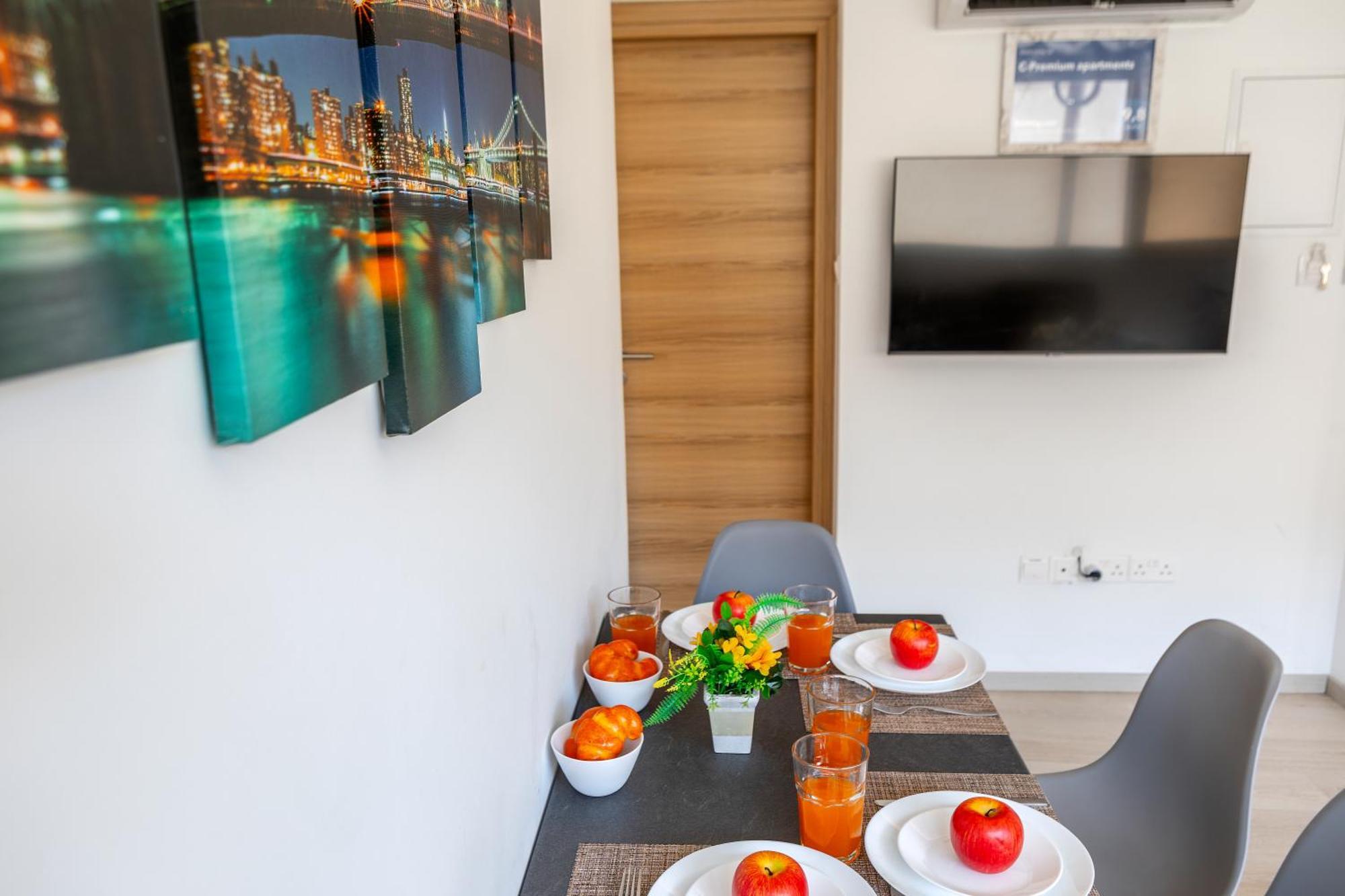 C-Premium Apts 100M From Beach And City Centre Larnaca Eksteriør billede